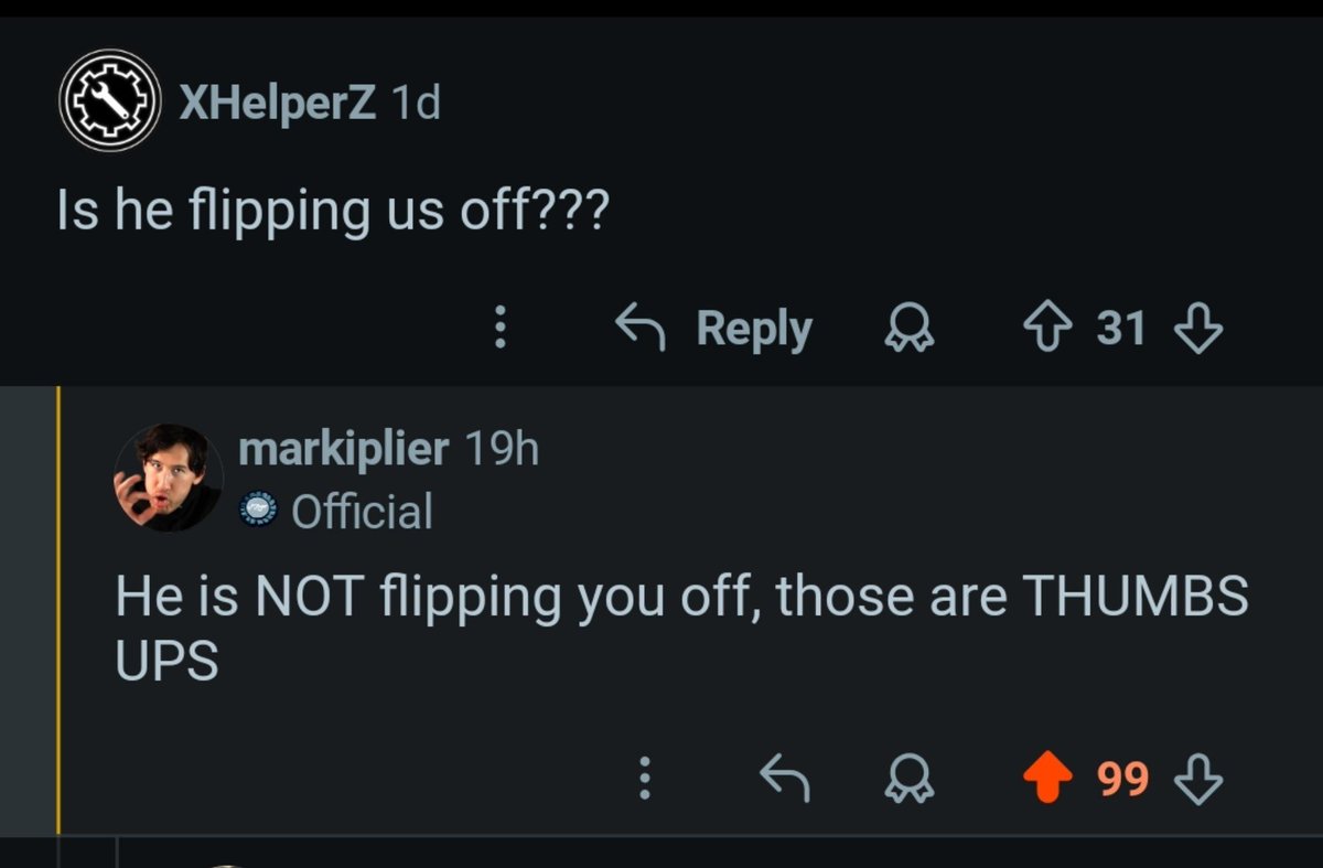_engineerPlier_'s tweet photo. Mark being protective over tiny box Tim because people said it looks like he's flipping us off I'm crying https://t.co/UJkYOdxkPt