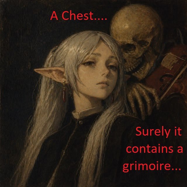Toenes's tweet photo. Chests call out to her like the green goblin mask... https://t.co/f5Z6Qbrvor