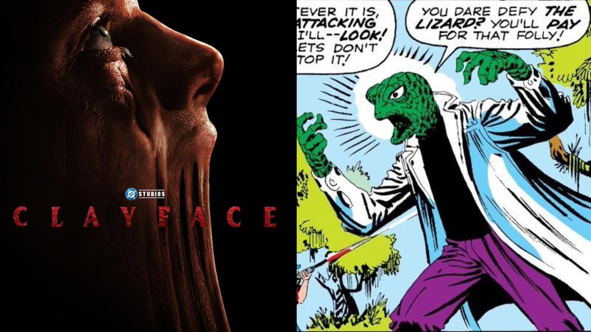 MrFahrenheit_39's tweet photo. Tem essa trend sobre "como seria o MCU estruturado como o DCU do James Gunn", e geralmente quando falam do filme do Cara-de-Barro, a galera costuma falar do Homem Areia ou o Venom, só pq eles tem poderes parecidos e tal... e sendo honesto, o Lagarto seria uma escolha muito melhor https://t.co/p4q2BMB5jQ