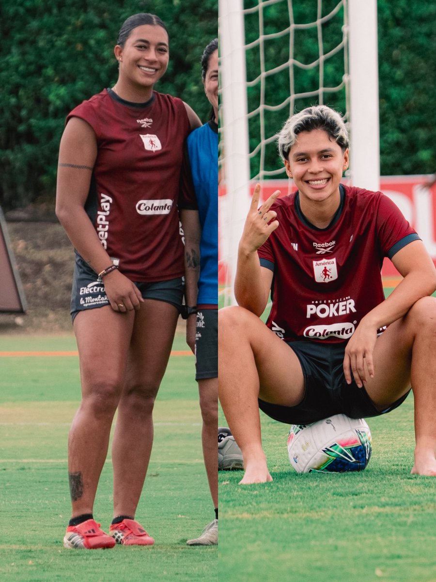 CarlosKald's tweet photo. @AmericaCaliFem Aprovechando la publicación de estás fotos .... Me surge la siguiente Pregunta ❓❓ 
Que pasó con estás 2 jugadoras que No las volví a ver en la nómina de América femenino "Ni en las titulares, Ni en las suplentes".....❓❓❓ https://t.co/Qvkt0KfEDJ