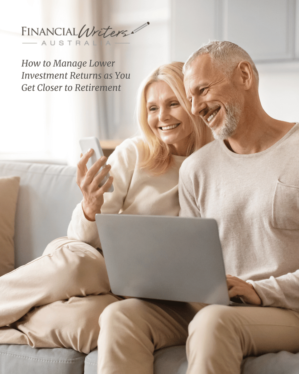 financelibrary's tweet photo. What happens if investment returns are lower than expected as you get closer to retirement? 🤔
There’s no one-size-fits-all approach.
 
🔗 Here are several strategies worth considering: https://t.co/DshmrSwSs1 

#RetirementPlanning #Investing #Superannuation #FinancialPlanning https://t.co/D3VTGlE8s4