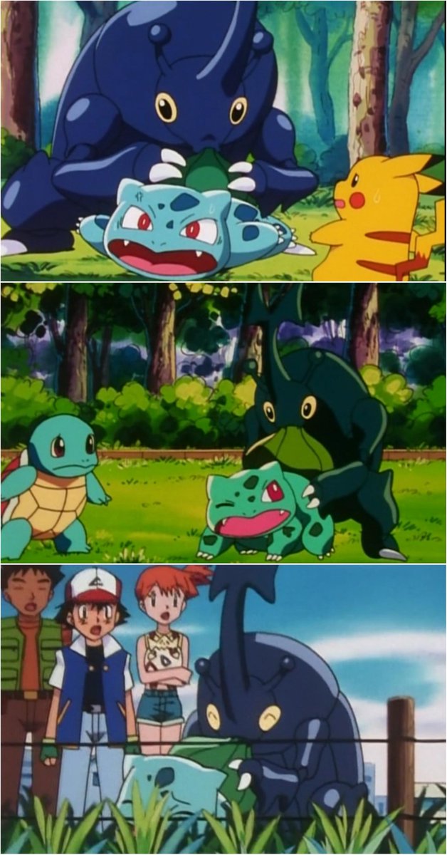 canaldocamaleao's tweet photo. Muito se fala do Pikachu e do Piplup. Mas vamos problematizar o Heracross também? Que absurdo. https://t.co/ZTNy3EQMxR