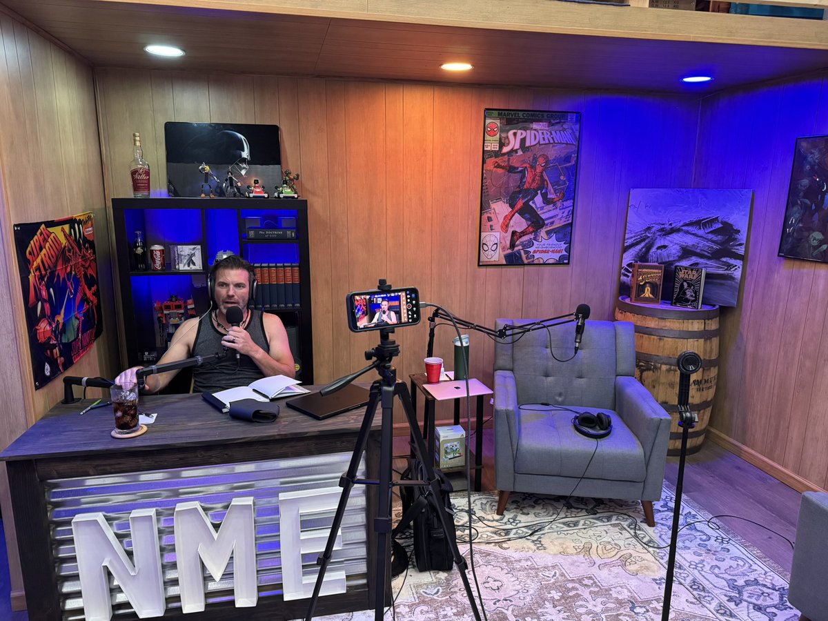 NME_Studios's tweet photo. Hope you’re enjoying the new style of content we’ve been putting out. 
We have more exciting things coming soon, including a new podcast between a seminary professor and a seminary dropout. https://t.co/PhkDtiNOLb