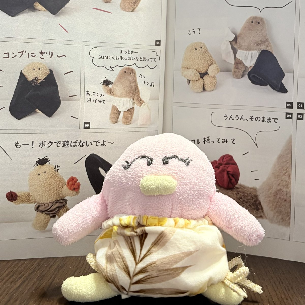 ogin_mama's tweet photo. おひさしぶりなのーー！
最近大きなおぱんちゅをはいたピンクのうさちゃんを見たなの！
それにopantsu-kunとゆー子もみつけたなの！
大きなおぱんちゅを履いてるでらとしては最強のライバルが現れたと思うなの！
#ぬいぐるみ  #でら #ぬい撮り #ぬいぐるみ好き #手作りぬいぐるみ https://t.co/AecqgTM7BB