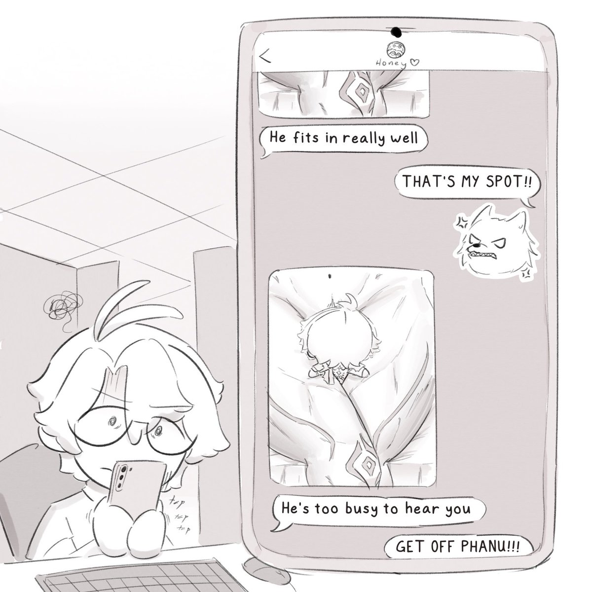 jamrot_jar's tweet photo. Day 3: Phaidei nui
Theres a little nsfw in this 🙇‍♀️ (1/2)

#phaidei‌ #phaideiweek2026 https://t.co/REJEdMcPJM