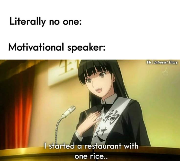 THEGREATESTER28's tweet photo. Every motivational speaker be like: https://t.co/upyNSBgk6A