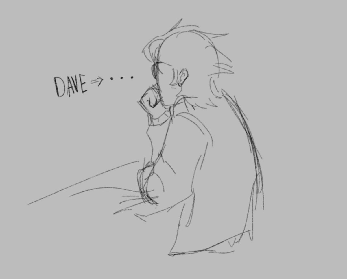 DaveWafflehouse's tweet photo. Your name is DAVE STRIDER and you are having a serious dilemma.

...

It's not that serious at all actually 

You have a pit in your stomach regardless https://t.co/Og0B6UjJK7