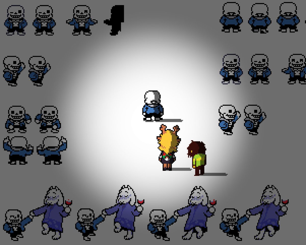 bigboybiggs362's tweet photo. i once saw evidence that sans is likely planning on tracking you down with the breadcrumbs in the weird route, so... yeah

#deltarune #deltarunefanartㅤ https://t.co/mdiMAlAcmi