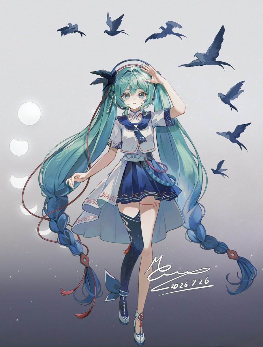 memoryforsleep's tweet photo. - 燕归来 -
#初音ミク https://t.co/eCSHnpxUs3