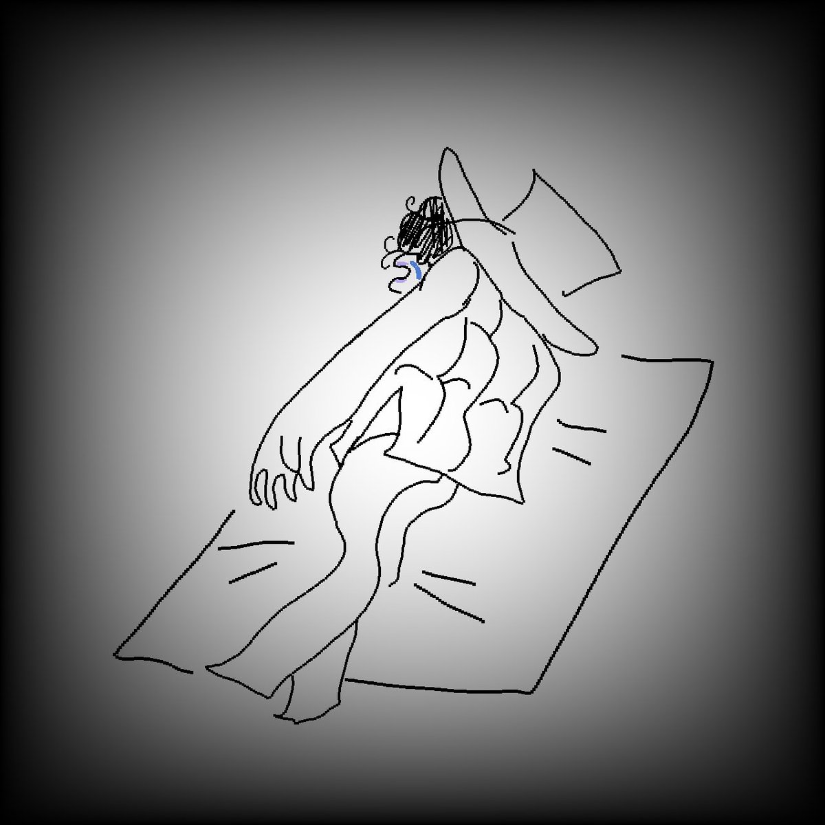 freaksagi's tweet photo. @wekamastic my fan art of magenta dying in a glue trap https://t.co/NXY9IXtFhe