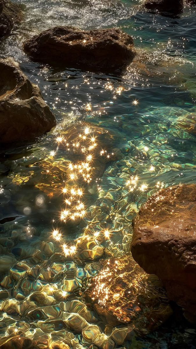 Earth_Whispers_'s tweet photo. Ocean 🌊 water in the reflection of sunlight look like a golden Waves
#momsoon https://t.co/m67ry7fc4v