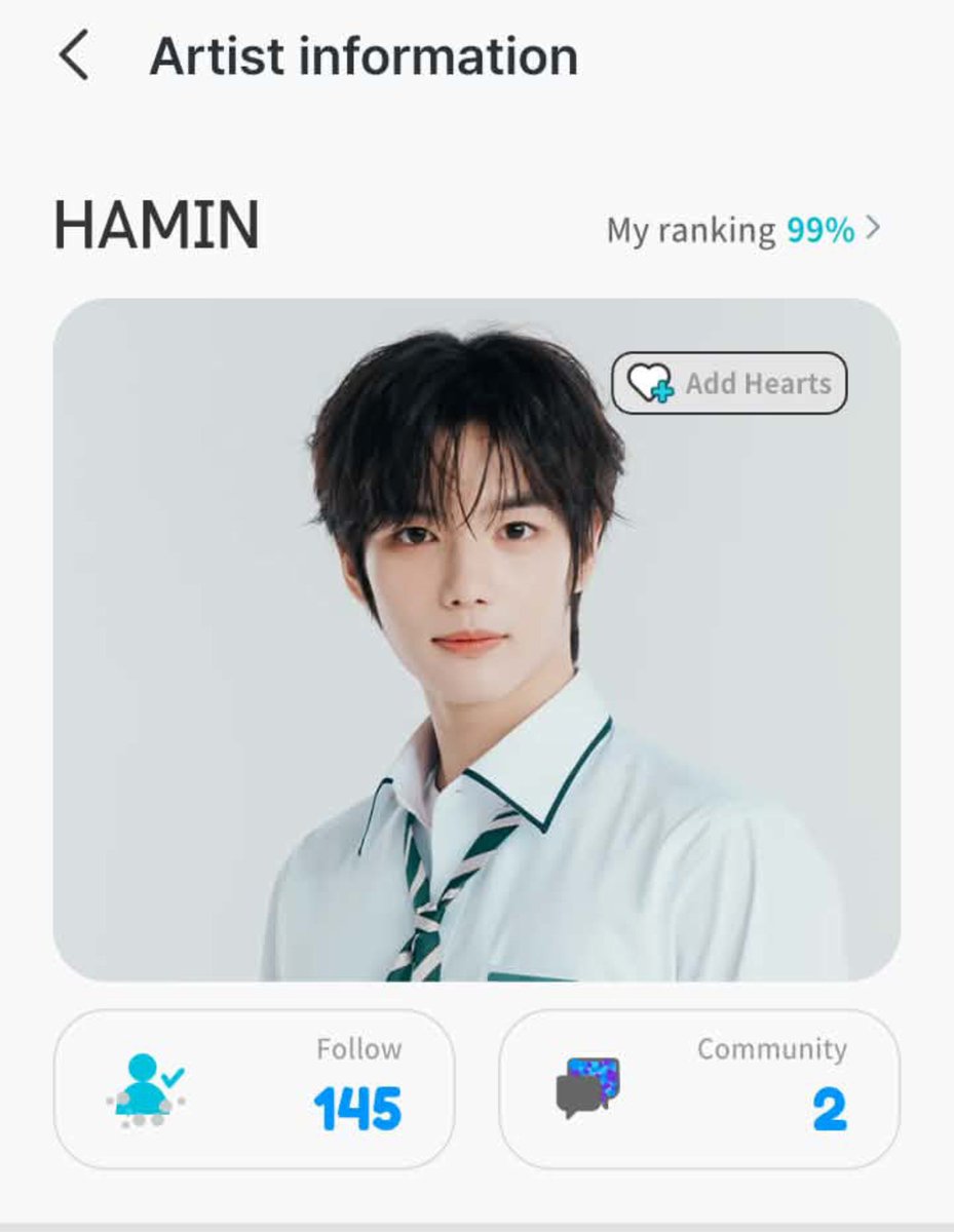 Curly_Hamin's tweet photo. Hamin profile on Coogoong. 
[Coogong is music show voting app for Musicbank].If you have Coogoong account, follow him.
#SMTR25 #Hamin #하민 #이하민 #河民 https://t.co/Pzso2bjsGp