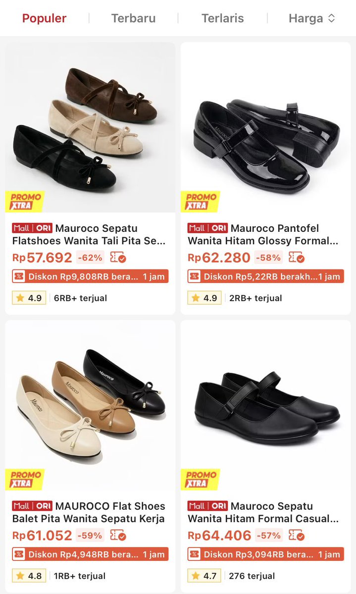 noonapoyoyoi's tweet photo. KARJIMUT WAJIB TAU PENEMUAN TER-GONG AKU HARI INI😖🙌🏻

in this economy masih nemuin toko yang jual flatshoes under 100k!!! baik banget sellernya💓🤝🏻 https://t.co/434JhkcPCG