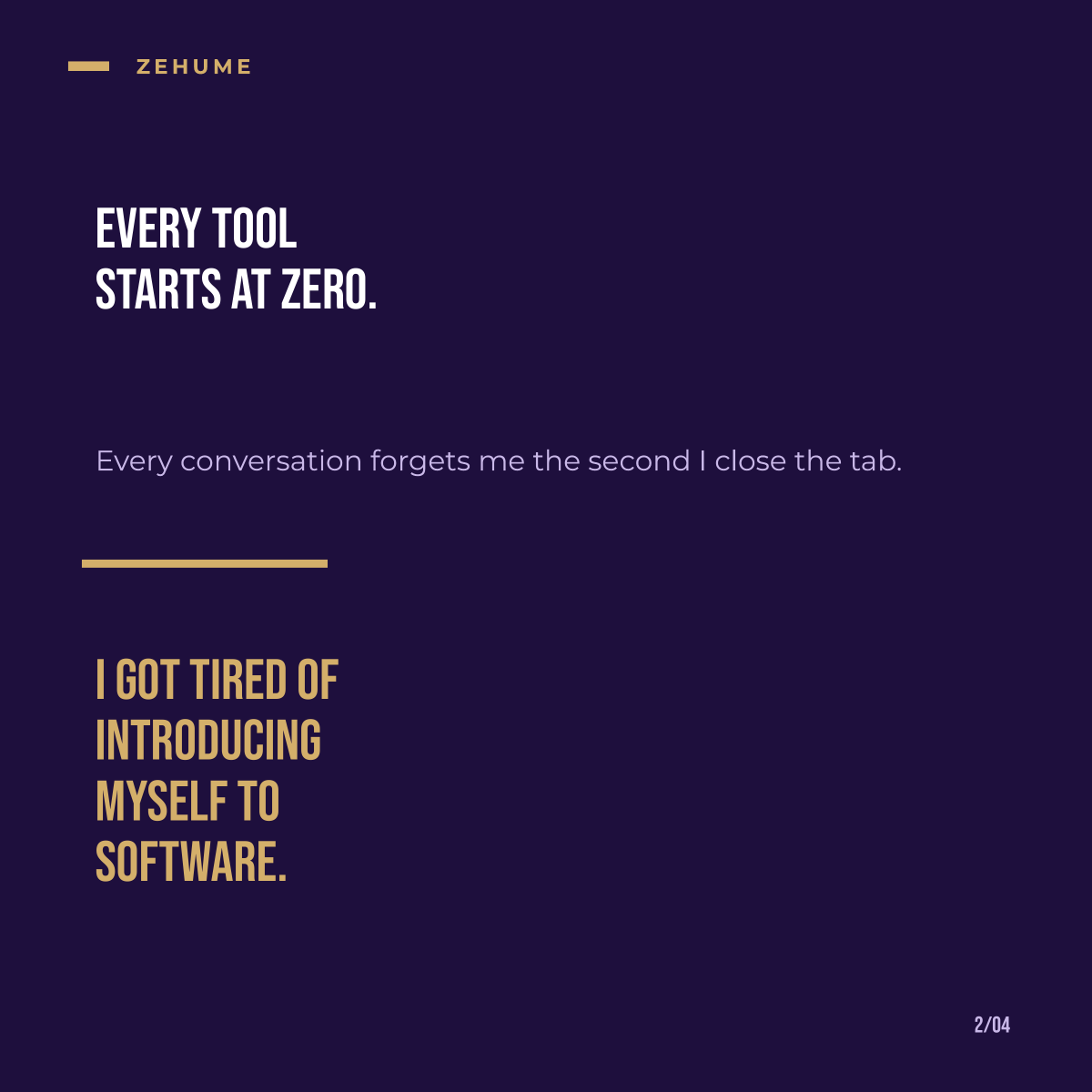 EsteemWay's tweet photo. New chat. Same explanation. Who I am, what the project is, why the last attempts didn't work — typed out again, like we'd never spoken.

I got tired of introducing myself to software.

Now it remembers. I stopped re-explaining myself every morning. https://t.co/RbWTqCuovd