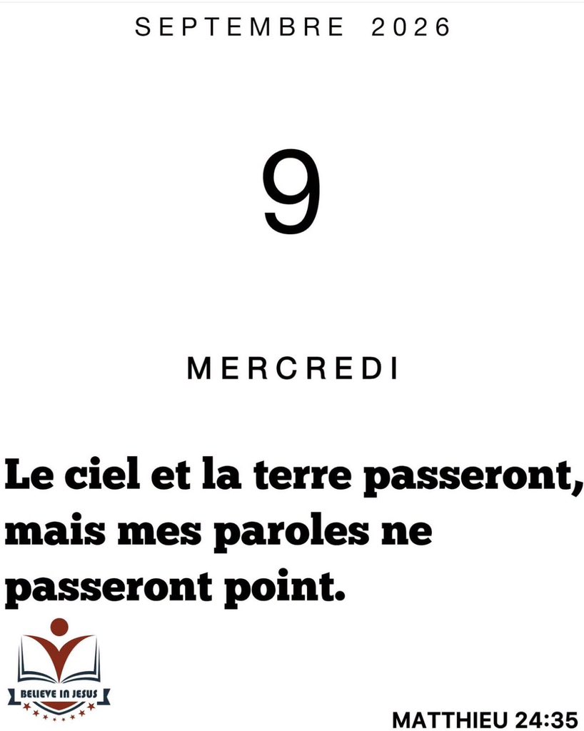 MiciaPathy's tweet photo. Josué 1:8 Que ce livre de la loi ne s'éloigne point de ta bouche; médite-le jour et nuit, pour agir fidèlement selon tout ce qui y est écrit; car c'est alors que tu auras du succès dans tes entreprises, c'est alors que tu réussiras.🙏🏾 https://t.co/oJljKaLZgW