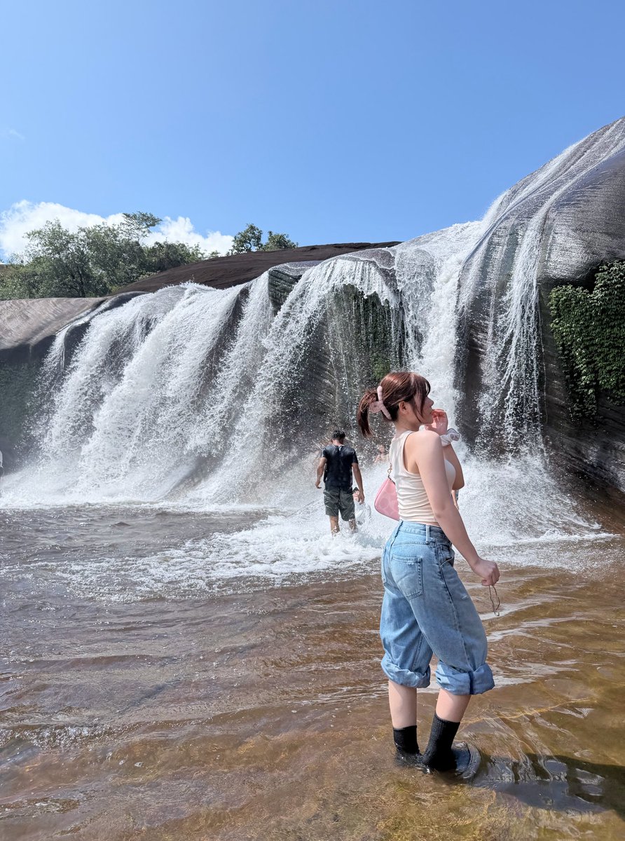 PEKKY_PATTANASP's tweet photo. สวยมาก💗 Thailand🇹🇭 

ここはタムプラ滝と呼ばれています。ブンカーン県にあります。🥰 https://t.co/usQGClY3vx