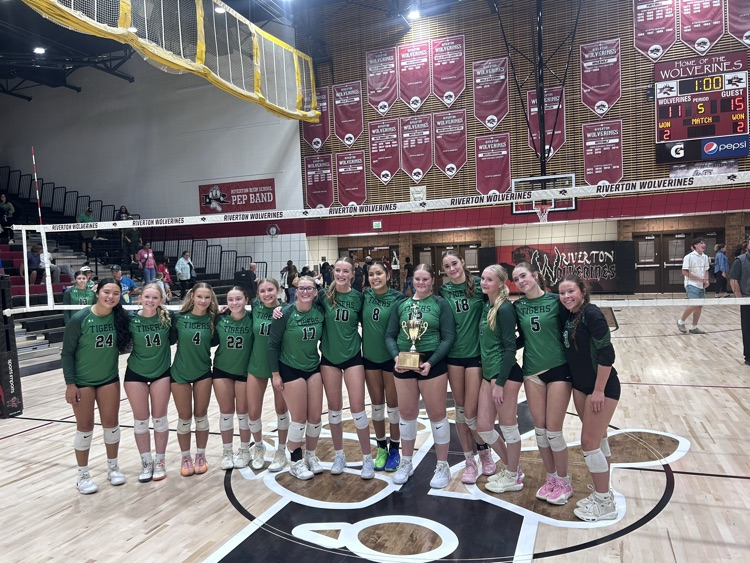 LanderSchools's tweet photo. Keeper of the gold Champions back-to-back for the Volleyball team! Great job ladies! https://t.co/8XZ4IxMVgN