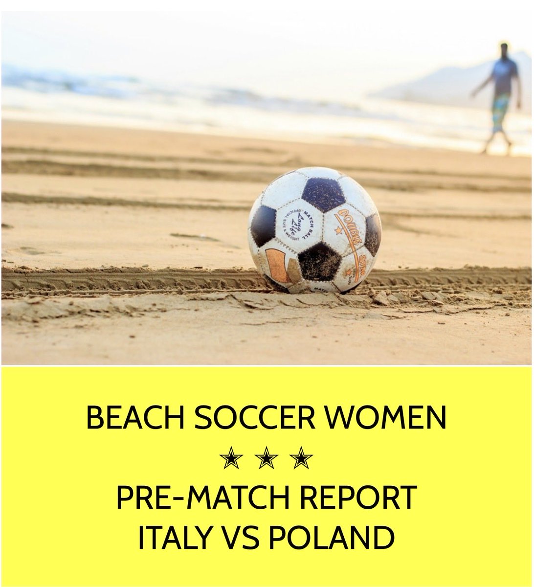P_F_Almanac's tweet photo. โ๏ธ PRE-MATCH REPORT
๐ต๐ฑ BEACH SOCCER WOMEN
๐ฎ๐น๐ต๐ฑ #ITAPOL (2day)
๐ EBSL 2026 - Superfinal
5th match ever between Italy & Poland
๐ฎ๐น 3 wins โข 10 goals
๐ต๐ฑ 1 win โข 10 goals
Full report: https://t.co/d1AOGLrY1l
#PolishFootballAlmanac โข #BeachSoccer https://t.co/WRZt6QpMk9