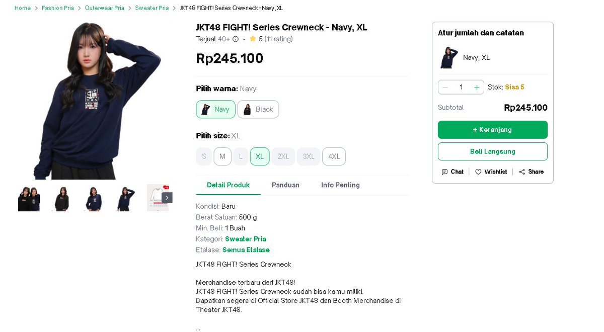 fadelisurya_'s tweet photo. @tokopedia Mau ini min hehe https://t.co/ljzqfRJ5ni