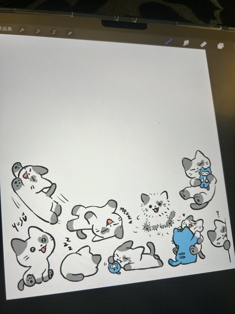 YusuWu's tweet photo. if 家裡有好多啃嘰
（我畫的滿嗎？） https://t.co/MZR1DCxXRr