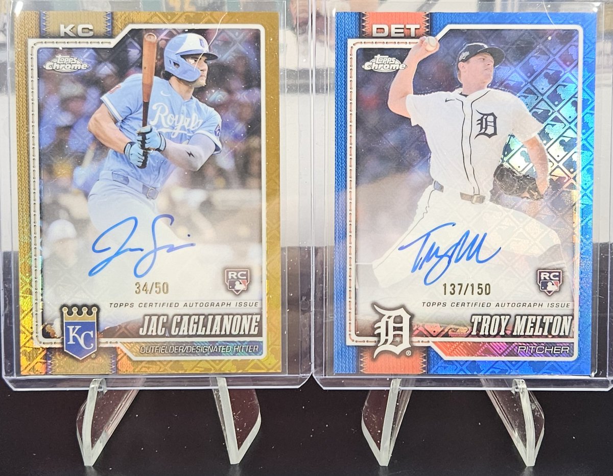 3bangerbreaks's tweet photo. #Hits from the 2026 #Topps #Chrome #Logofractor #Baseball #PYT 1/4 #Case #Break #2

#TBBCrew #MLB #TBBReposts #TBBBreakCredit #whodoyoucollect #tradingcards #thehobby https://t.co/aEQAtBjpED