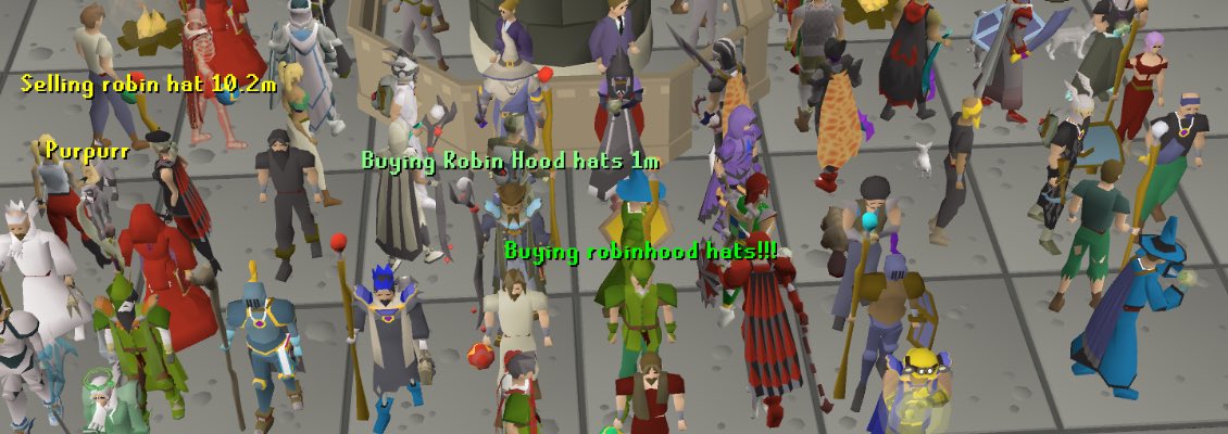 GEonRH's tweet photo. Robinhood has taken over RuneScape $GE https://t.co/jgabZFFPdV