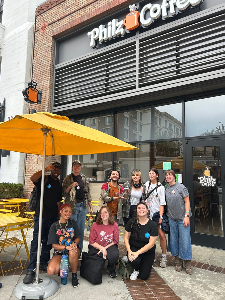 UFCW770's tweet photo. Workers at Philz Coffee locations in San Francisco, Glendale, Cupertino, and Torrance have filed to join Philz Coffee United, affiliated with UFCW Locals 5 &amp; 770.

This growth builds on what was started by the Berkeley crew, who are currently negotiating their first contract. https://t.co/iakOTclhGB