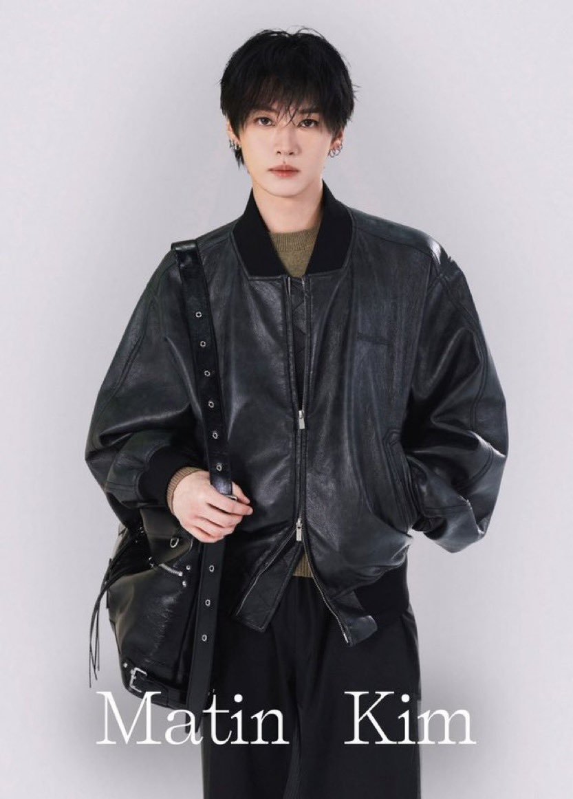 tasycrave's tweet photo. Lee Know of Stray Kids becomes the newest brand ambassador for MATIN KIM.

#LeeKnowXMatinKim https://t.co/J0Bmqa2URi