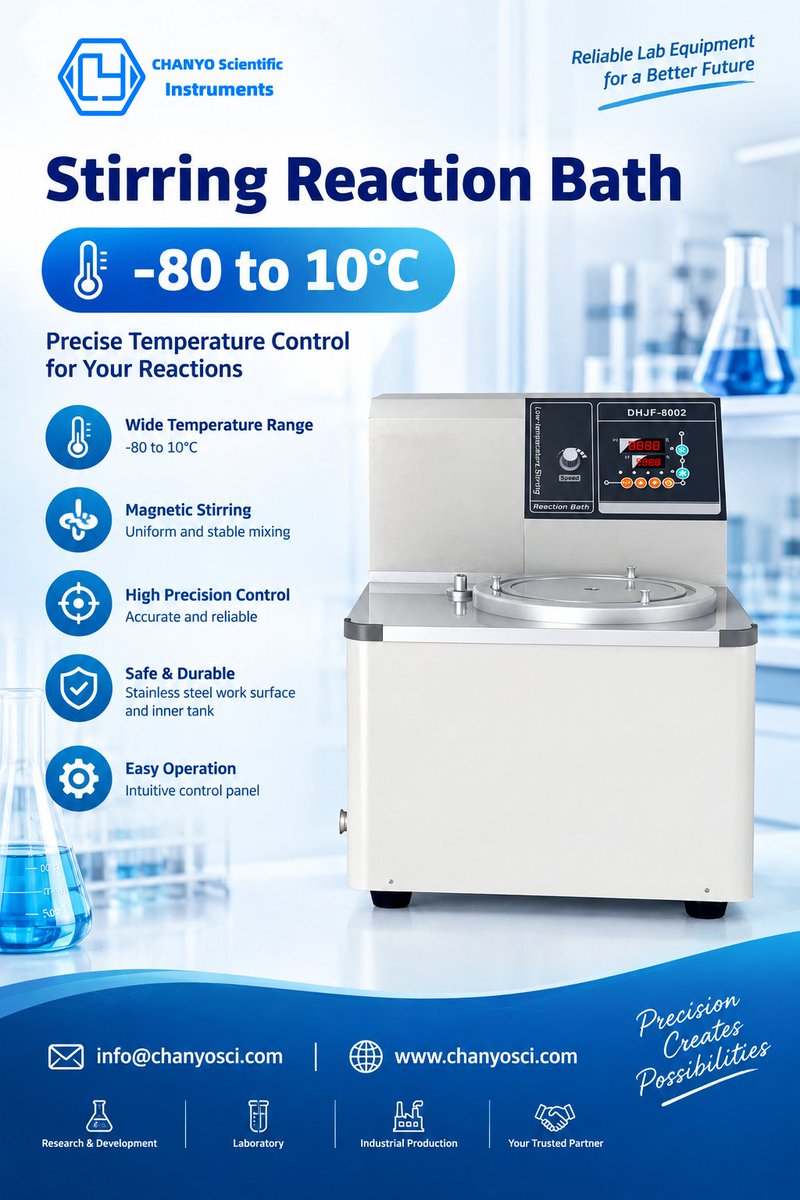 chanyosci's tweet photo. https://t.co/w2cDIjXXg8

#WaterBath #OilBath #ConstantTemperatureBath #StirringBath #Laboratory https://t.co/SmrlfRJRKl