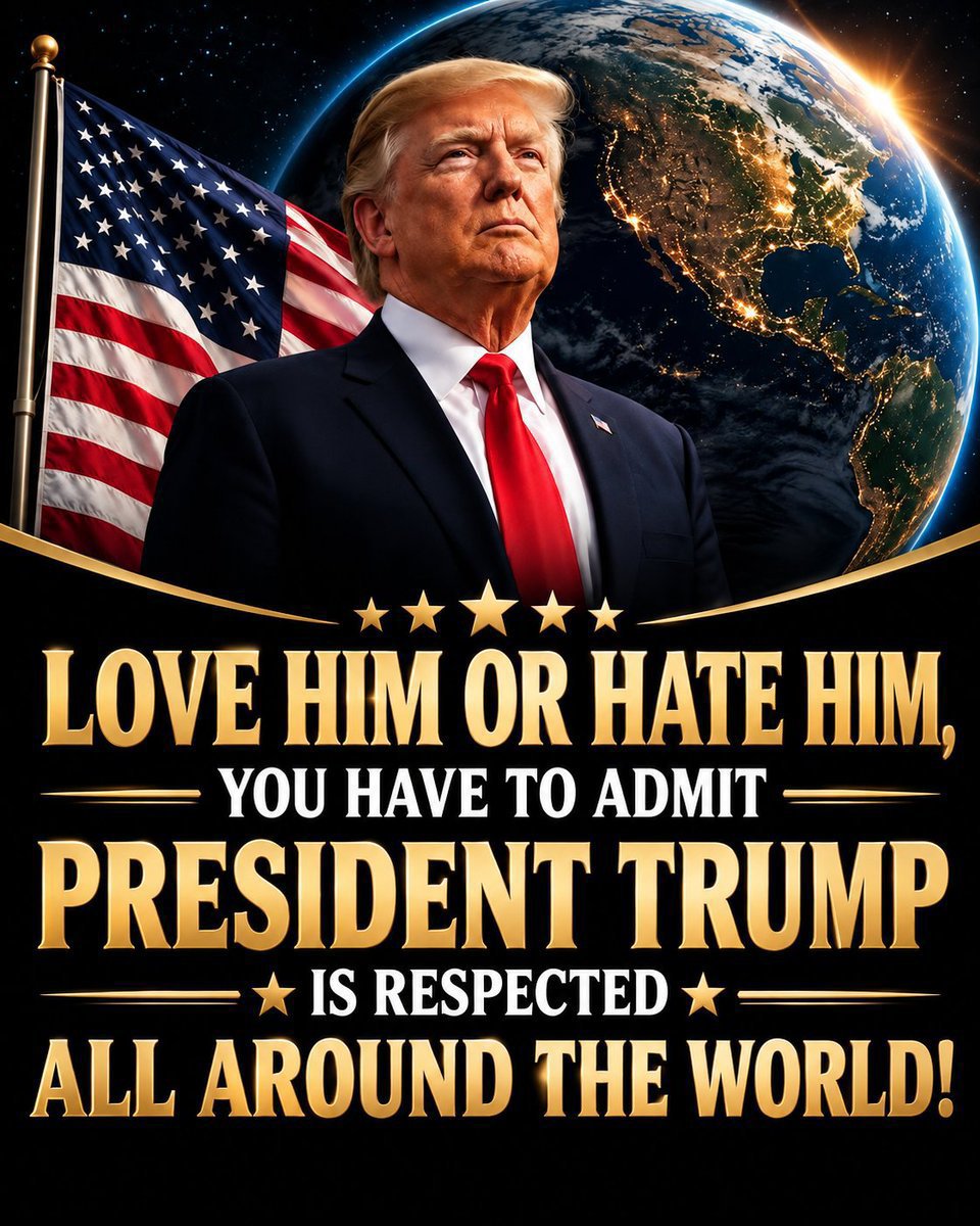 IvankaTrumwsi5's tweet photo. "Donald Trump is respected all around the world?"

Is it true?
🅰️Yes
🅱️No
Be honest! https://t.co/MtBsre5J4C