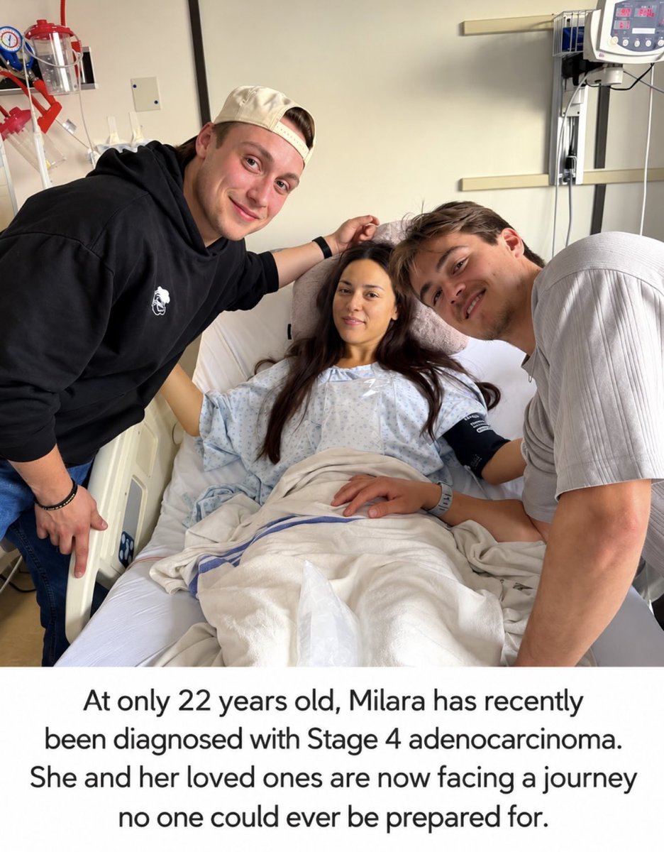 drrebeccameri's tweet photo. Milara “Milly” is just 22.
Okotoks, Alberta. Competitive figure skater. Now a skating coach. Stage 4 adenocarcinoma. 

The story as it stands. …
The rest is the question every parent in a mandated sport already knows.

In 2021 she was 17 and still in the sport. Alberta’s Restrictions Exemption Program put proof of vaccination on indoor recreation. Rinks were on that list. A junior skater who wanted ice time lived under that rule.
Her medical file is not public. The rule is.

Twenty-two. Stage 4. Fertility preservation already on the expense list. That is the story as it stands.