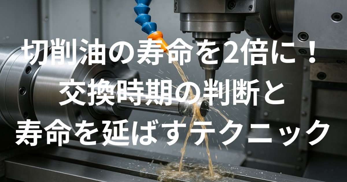sanwachemical's tweet photo. 切削液のコスト、「1缶いくら」で見ていませんか？

切削液のコストを決めるのは、買う値段よりも「どれだけ長く使えるか？」

同じ液でも、日々の管理の仕方で寿命は大きく変わります。

■寿命を縮めている犯人は、たいてい液そのものではありません
・切りくずや混入油など、不純物の蓄積
・濃度・pH管理の不足
・タンクやフィルターの汚れ

裏を返せば、日常管理しだいで寿命は延ばせるということです。
液が長持ちすれば、液剤費だけでなく、交換作業の手間や廃液処理のコストまで一緒に減っていきます。

「安い液に替える」より先に、「今の液を長く使う」。

コストを見直すなら、切削液はこの順番で��えるのがおすすめです。

寿命を延ばす具体的な管理方法と、交換時期の判断基準は、リプライ欄の記事にまとめています。