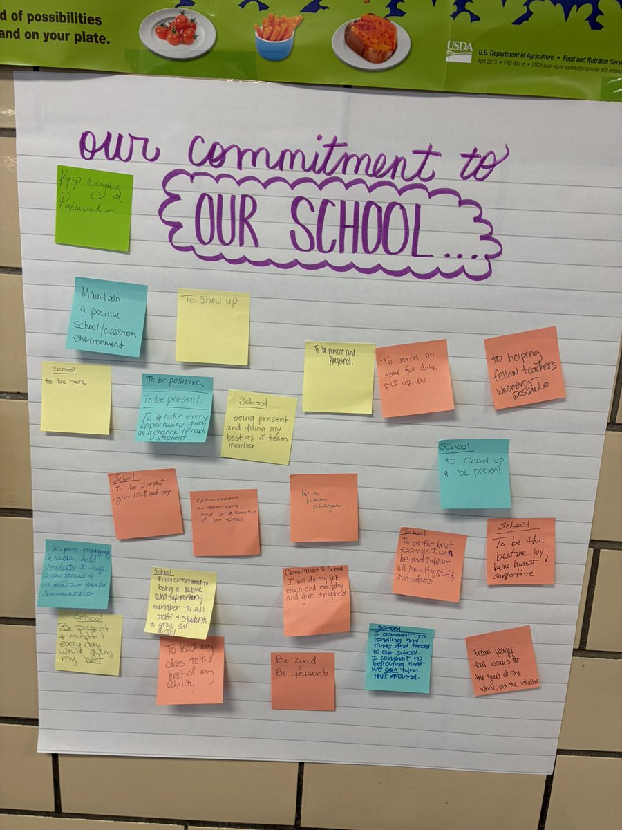 WJohnsonJMCSS's tweet photo. SHOUT OUT to JCME Principal, Ms. Thompson, for hosting the first Cub Connection Meeting! 💚💛

The team reviewed the leader’s vision, school’s priorities, and collaboratively established commitments to support a culture required to promote student achievement! 👏🏾 https://t.co/auncOMVDLz