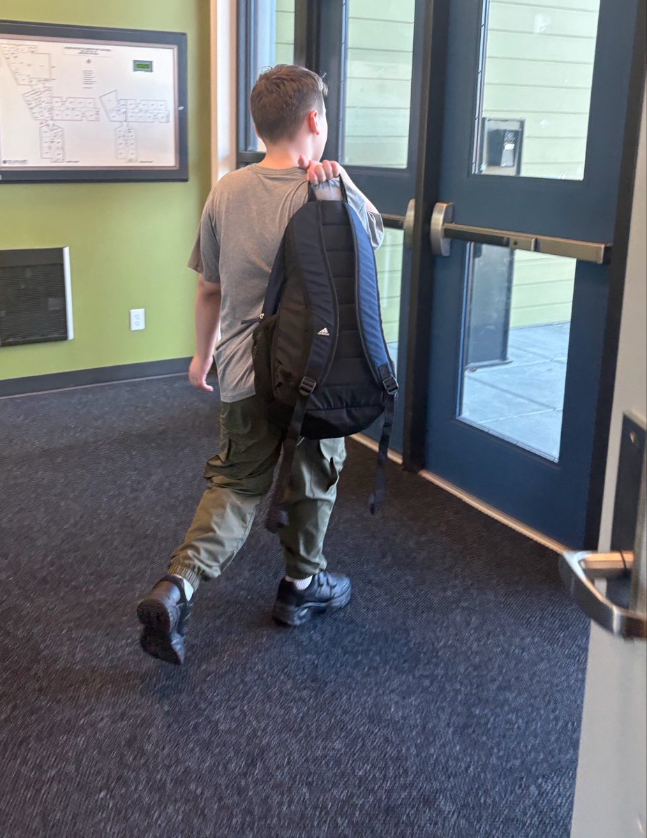 kmmoreland's tweet photo. Look at this picture.

Today, this 10-year-old little boy walked through the doors of a school for the very first time in his life.

Not a new school. Not a new grade. His FIRST DAY OF SCHOOL.

Less than a year ago, I stood outside a tent off Aurora and witnessed this little boy living inside of it. Some of you may remember reading the MyNorthwest story that referred to him as “the little boy in the tent.” He was nine years old, living in and out of homelessness, surrounded by active addiction and circumstances no child should ever have to survive.

That article told a story about a little boy our systems had failed. But we knew his story couldn't end in that tent.

So we kept showing up.

Then, in the middle of the night, a law-enforcement officer called The More We Love. There was finally an opportunity to get this little boy and his mother SAFE.

Thank God for that call. Thank God we were there to answer YES.

That night they walked through our doors, and that is when the real work began.

Jacki, our case manager, dug in with this family and became their constant. Behavioral health, doctors, dentists, haircuts, school enrollment, routines, stability and all the things in between that it takes to wrap around a child who has spent so much of his young life simply surviving. His mother has done the work too, and today she remains in recovery. We are deeply proud of her.

And today, Jacki walked this little boy through the doors of his very first day of school.

For every parent who remembers that first day, imagine that day coming at 10 years old because the years before it were spent surviving.

This is the outcome.

This is why we don't just respond to a crisis, check a box and move on. The outcome has to be breaking the cycle. It has to be giving a child the opportunity for something different.

Less than a year ago, he was “the little boy in the tent.”

Today, he is a 10-year-old little boy who went to school for the first time.

Thank you to the law-enforcement officer who made that call. Thank you to our donors who keep our doors open so we can answer YES in the middle of the night. And thank you, Jacki, for showing what it means to become someone's constant long after the crisis is over. You are changing lives in ways most will never understand. 

If you are called to support this work visit us at https://t.co/Y8bEHbm7IF 

Be Someone's Constant.💛