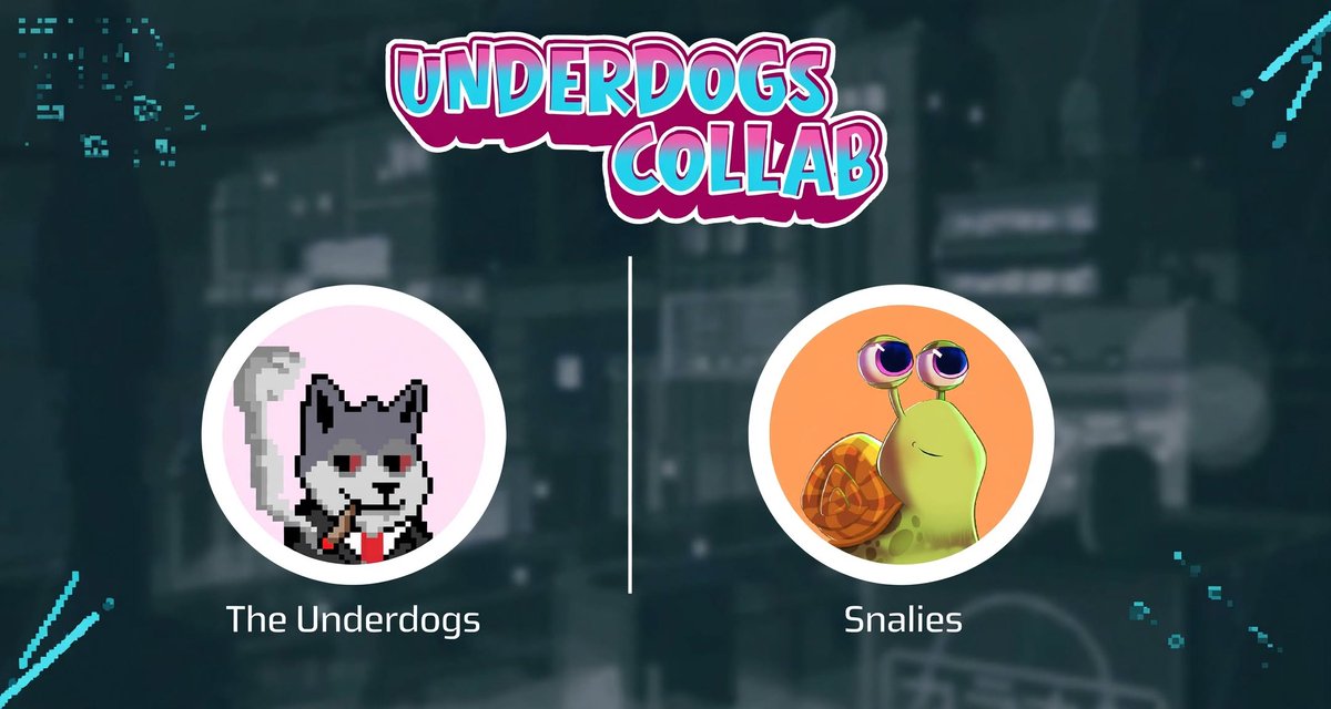 TheUnderdogsHK's tweet photo. ⟪ Underdogs Collab ⟫

Big shout-out to @SnailiesNFTs for collaborating with us!

@SnailiesNFTs are bringing a fresh vibe to Robinhood Chain with their cute, character-driven snail universe - slow, steady, and built to last.

More than just cute snails, Snalies is about community, art, and fun lore that everyone can vibe with.

We love what they are building and we are happy to be part of their journey.

Raffles live in our discord.