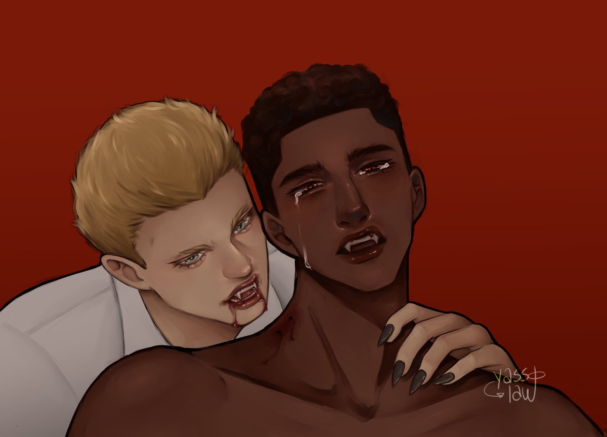 BbyYassi's tweet photo. #haalingham Vampire Au? https://t.co/oTZWL6qAnl
