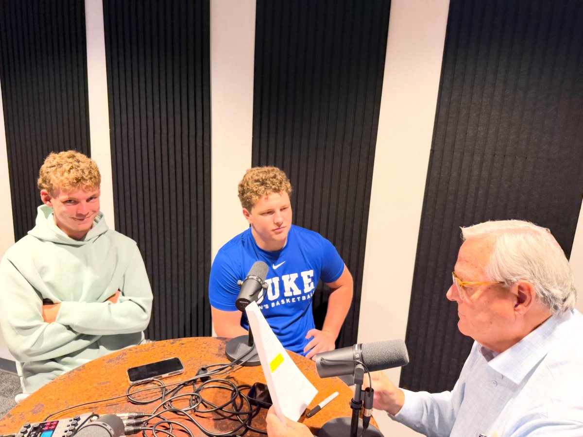 JAXCOFOOTBALL's tweet photo. Thank you to @mahermagness44 and @Ben_Musser7 for joining @coachmobbs on the podcast this week, representing our week 2 Players of the Week #Hunt https://t.co/uEkSccyAhn