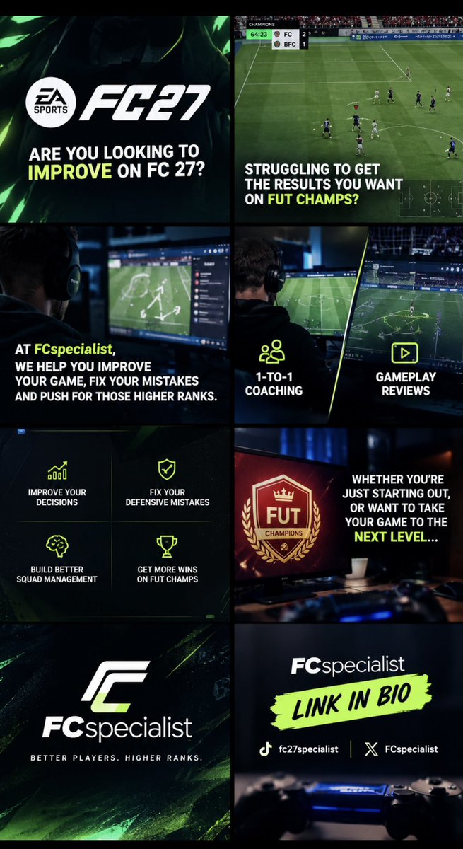 FCspecialist's tweet photo. Check out our new TikTok #TikTok https://t.co/0FvnFlflvG https://t.co/L2YP8MT0gF