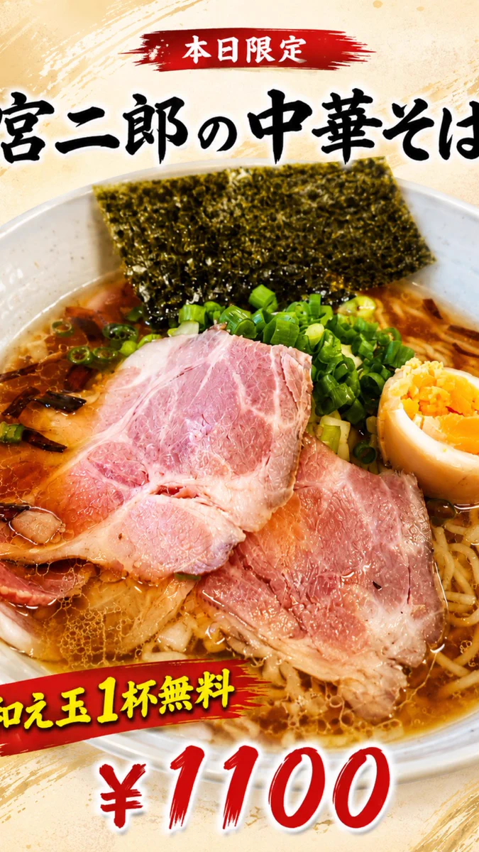 宮二郎 MIYAJIROU 自家製麺 (@miyajiroooooo) / X