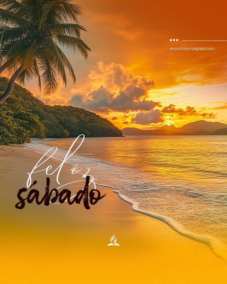 AdventistasSP's tweet photo. Feliz Sábado! 💛
Que o seu coração descanse na paz que só Deus pode dar.
Que você sinta o cuidado dEle em cada detalhe no silêncio, no abraço, na natureza, na Palavra.

💛 Um sábado cheio de gratidão, descanso e bênçãos! https://t.co/N75W47SSfA