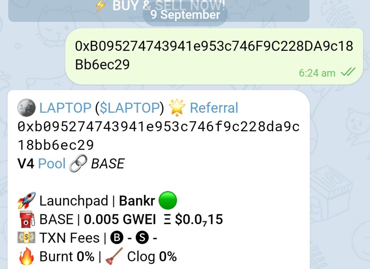 CryptoRohit07's tweet photo. Let’s cook🤞 $LAPTOP 🔥

This bot will automatically buy Hunter Biden Coin 💀🤞

Now I’m off to sleep 😴

Check the below 👇 for this auto bot 🤯 https://t.co/wIXfehkZBX