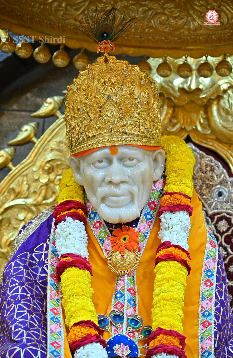 SSSTShirdi's tweet photo. *!! ॐ साई राम !!*
*श्री साईबाबा संस्थान विश्वस्त व्यवस्था,शिर्डी*
*!! ॐ Sai Ram !!*
*Shri Saibaba Sansthan Trust, Shirdi*
≈≈≈≈≈≈≈≈≈≈≈≈≈≈≈≈≈ 
*आरती :-शिर्डी माझे पंढरपुर*
*बुधवार ०९ सप्टेंबर २०२६*  
*Aarti :-Shirdi Majhe Pandharpur*
*Wednesday 09 September 2026* https://t.co/LHd7S5lBQx