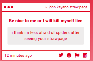 johnwlwgram's tweet photo. yay!!! verybody love spiders immediately https://t.co/4frPZgZCXm