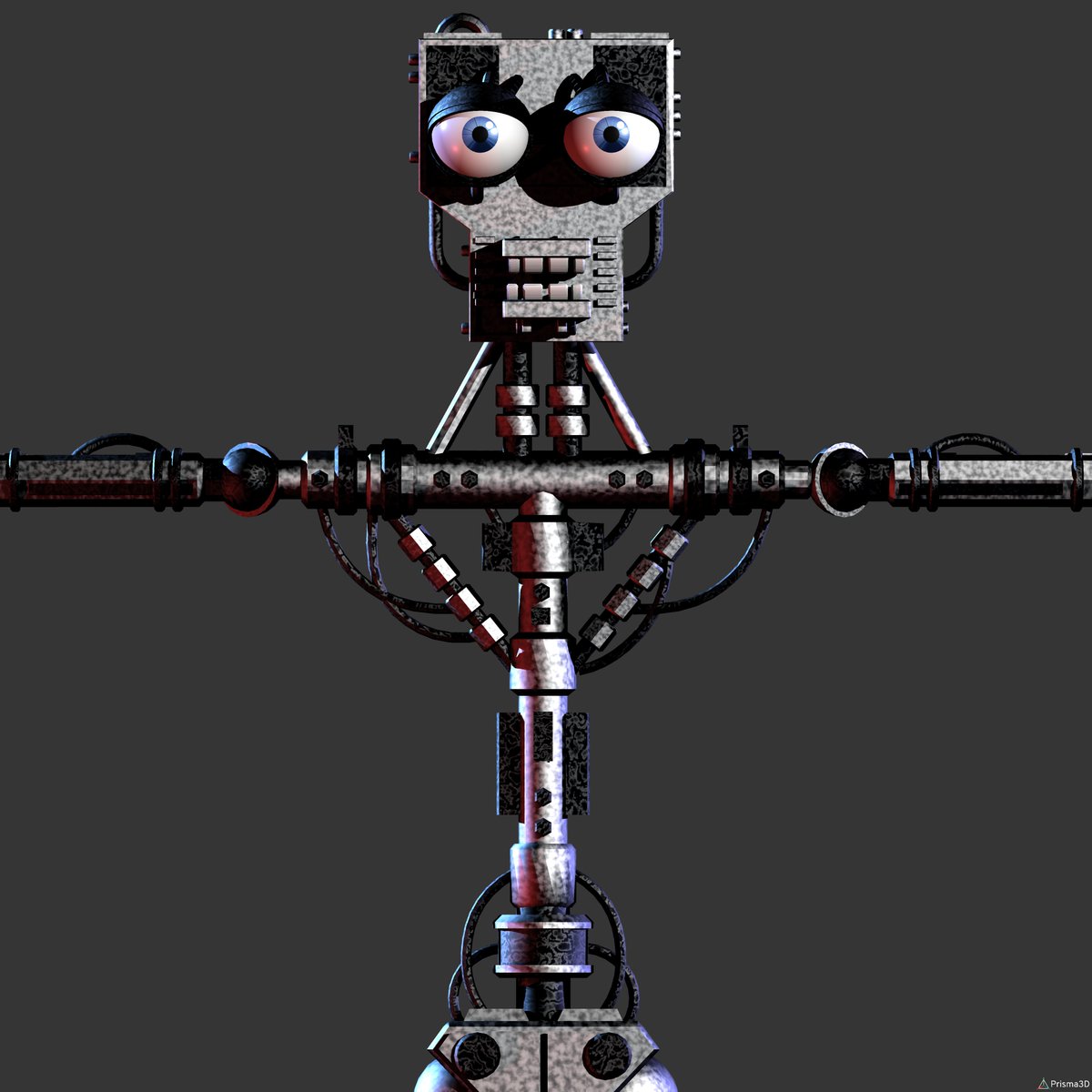 OptimizePackP3D's tweet photo. //Working on it// FNaF 1 Ports// Prisma3D 

From the hands of our beloved member, @TheAdrixFiles. It is dedicated to the FNaF1 D.F.O.P. pack.

We will provide an update in due course. 

Models By: @Urall17 
Renders version: Prisma3D 2.1
Mats-Port By: @TheAdrixFiles https://t.co/m6v1WC19Y4