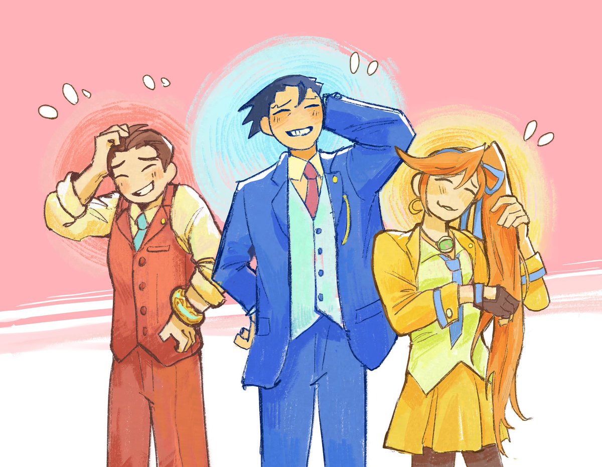 x4Goldfish's tweet photo. Lawyers
#逆転裁判 #AceAttorney https://t.co/t3t5cP8Flf