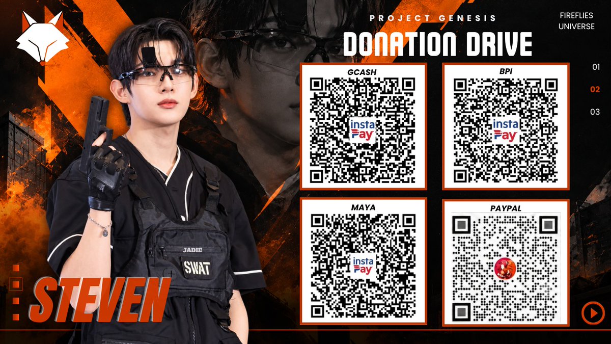 FirefliesUni's tweet photo. [ PROJECT GENESIS // THE MISSION ]

A new chapter is about to begin.

And this time, we’re not just celebrating Steven’s birthday. We’re creating an experience he’ll never forget. 🧡

Project Genesis is our biggest birthday mission yet, bringing together multiple surprises and support projects dedicated to Steven.

🎁 BIRTHDAY KIT
A special collection prepared exclusively for Steven’s birthday:
🦊 20cm Plushie Doll
🔥 Lightstick
🧣 Scarf

📅 Registration will open on October 15, 2026.
More details will be announced soon.

🗳️ VOTING
Strategic voting projects to help Steven reach new milestones and earn ad rewards that can increase his visibility and exposure.
More details will be announced soon.

📢 ADS
Birthday advertisements in selected locations to let the world celebrate Steven with us.
More details will be announced soon.

🎉 CSE — TBA
A special celebration prepared for Fireflies. More details will be revealed soon.
💰 FUNDING GOAL — ₱500,000

🎁 Gifts — ₱150,000
🗳️ Voting — ₱100,000
📢 Ads — ₱100,000
🎉 CSE — ₱150,000

🧡 Want to support Project Genesis?
You can send your pledge or donation through our form:
🔗 Donation Form: https://t.co/YCyA9jmAy5

Every contribution helps power a part of the mission.
Every pledge brings us closer to unlocking the surprises waiting at the end.

The system is ready.
The mission is active.
The surprises are locked. 🔓
🧡 Help us reach the goal.
🧡 Help us unlock Steven’s birthday surprises.
🎮 Help us bring Project Genesis to life.

Are you ready to join the mission, Fireflies?

#ProjectGenesis
#아홉 #AHOF 
#스티븐 #STEVEN #STVN