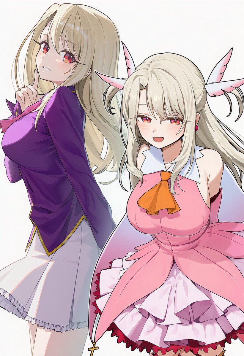TakoTama02's tweet photo. イリヤ〜                                                                                                                                                                                                                                                                                    SFW anime-style illustration..