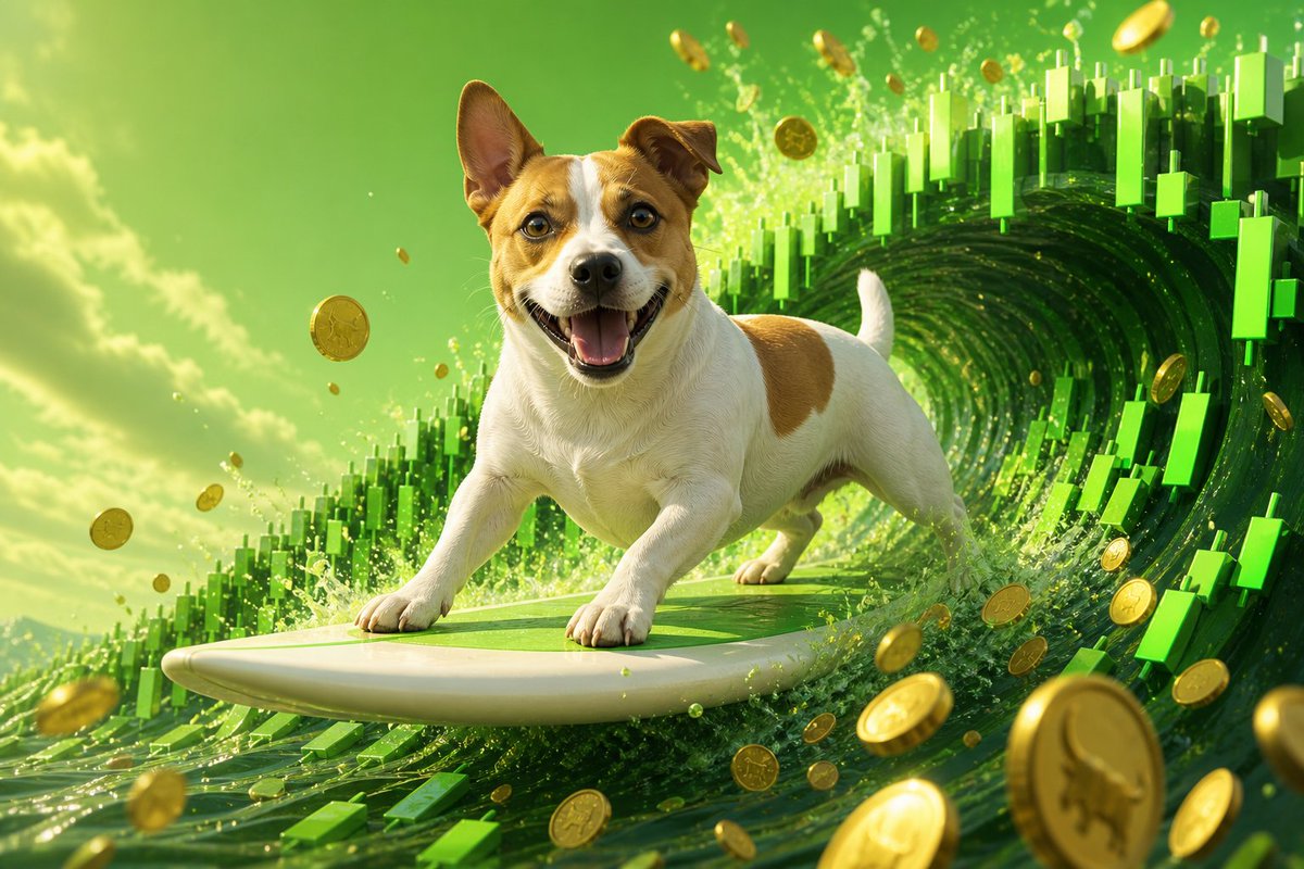 _CHEERIO_69's tweet photo. $Cheerio surfing the candle while wolves watch from the sidewalk.

Biggest dog on the crypto block. Soft ears. Hard bags.
Every buy is a brick — graduate the bonding curve, then Robinhood + FOMO.
Path: $10M → $100M → $1B.

$CHRO
CA: 0x62d6f672ab53c0a73cccaaf496b2a925bb2429fc https://t.co/jR66oOU0Ky