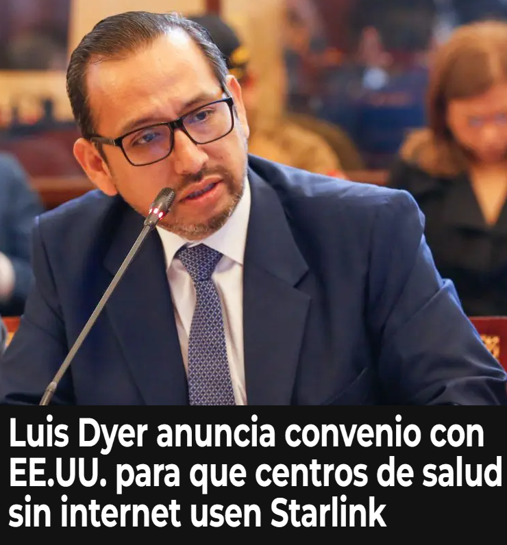 ALECMORRIScr7's tweet photo. MINISTRO DYER LOGRA ACUERDO CON STARLINK DE ELON MUSK, GRACIAS AL EMBAJADOR BERNIE NAVARRO. INTERNET GRATIS POR UN AÑO PARA LOS CENTROS DE SALUD DEL INTERIOR DE PAÍS QUE CARECEN DE ESTE SERVICIO.
AL PARECER EL ÚNICO DEL GABINETE QUE REALMENTE TRABAJA Y QUE LOS ROJOS CRITICAN... https://t.co/Wxpk8YoADF
