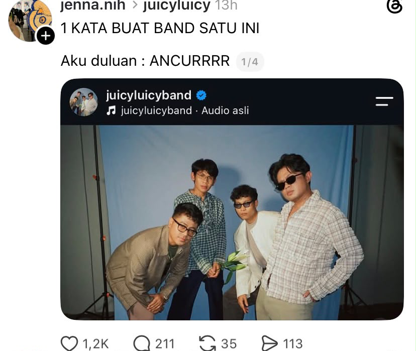 LambeSahamjja's tweet photo. lagi rame band juicy lucy batal konser gara gara bagasi berlebih:
- udah deal semuanya 
- tapi pas hari h masalahnya di bandara:
- muncul kebutuhan tambahan biaya kelebihan bagasi saat mau berangkat ke batam
- masalah ini datang mendadak saat keberangkatan
- solusi yang ditawarkan penyelenggara:
- pihak artis bayar dulu, nanti diganti (reimbursement) paginya
- skema yang sama katanya juga diberikan ke beberapa performer lain yang kendalanya serupa
- tujuannya biar semua pengisi acara tetap bisa berangkat sesuai jadwal
- tapi pihak band dikabarkan tidak mau 
- dan akhirnya semua nya batal